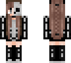 half skeleton half girl