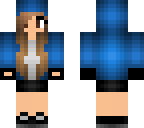 my skin blue