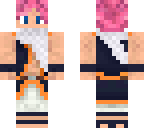 natsu with bue eyes