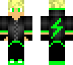neon green boy