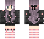 pink and purple girl skin