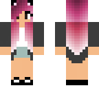 pink cute gril
