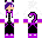 purple cat boy