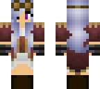 purple steam punk girl
