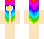 rainbow hair base