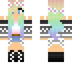 rainbow-ish girl