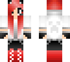 red cute girl