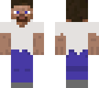 white shirted steve