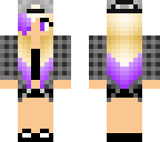 blonde to purple edit