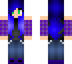 blue girl
