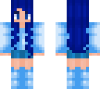 blue girl