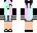 cat pastel girl