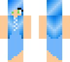cute blue girl