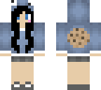 cute cookie monster girl