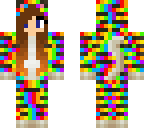 cute rainbow tiger