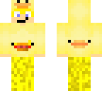 duck man with cheese legs
