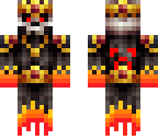 fire skeleton