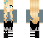 grey blue blonde