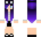 improved purple hair girl