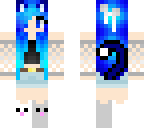 kitty girl - blue