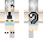 kitty girl - grey