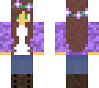 modern flower girl