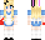 my alice the white black rabbit