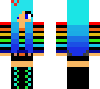 my rainbow skin