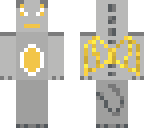 orange and grey ender dragon