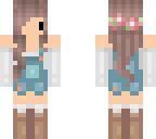 overalls girl