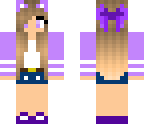 purple cat girl
