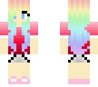 rainbow girl
