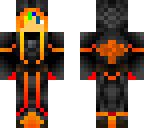 rainbow hair fire wizard