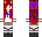 school girl -red hair-