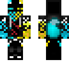 shirtless ninja enderman