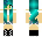 summer blue girl