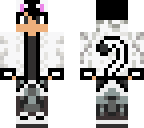 white cat boy