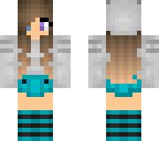 adorable blue skirt