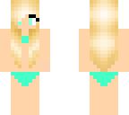 blonde bikini girl