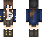 blue classy girl