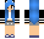 blue girl