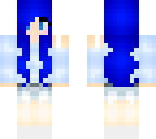 blue girl