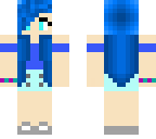 blue girl