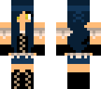 blue pirate girl