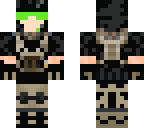 call of duty | Minecraft Skin
