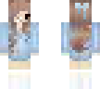 chibi baby girl blue
