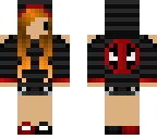 chibi deadpool girl