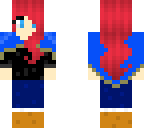 cloaked girl