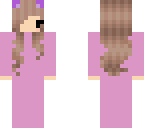 cute chibi pink onezie