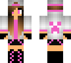 edited pink creeper girl